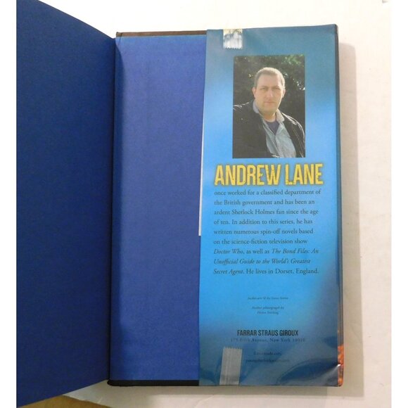 The Legend Begins Sherlock Holmes Knife Edge By Andrew Lane 1st American Ed HBDJ - Picture 4 of 5